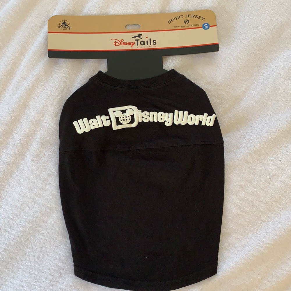 Disney Tails Spirit Jersey size S. NWT